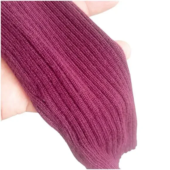 I.N.C International Concepts Longline Cardigan Size Medium Burgundy Lightweight - Picture 4 of 12